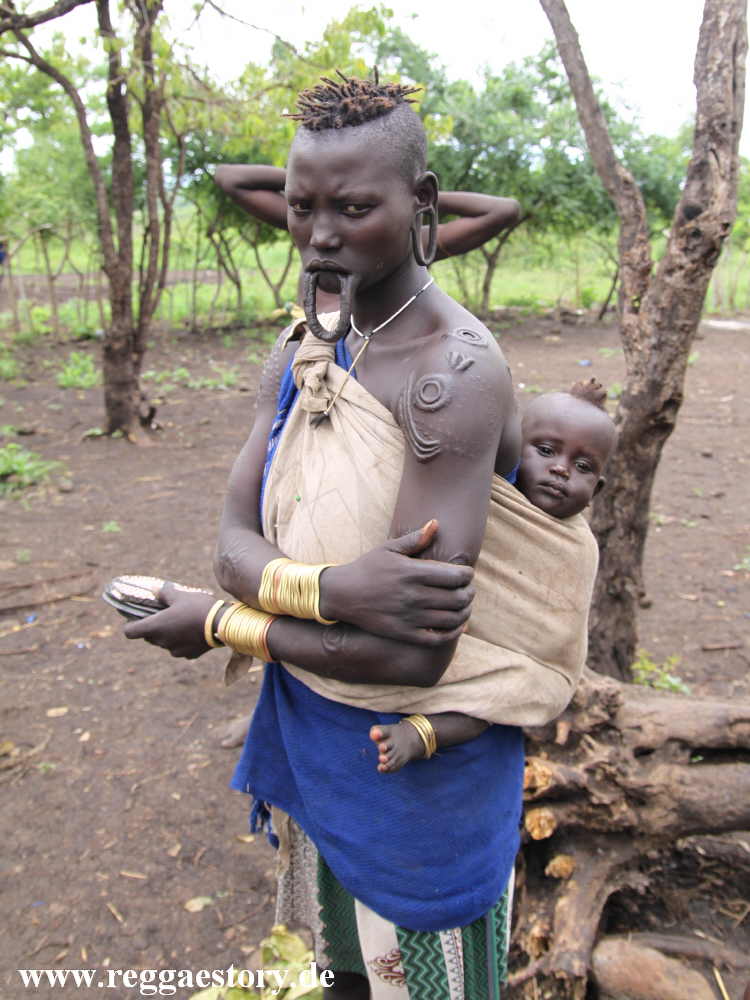 Mursi - Mago-Nationalpark - Ethiopia