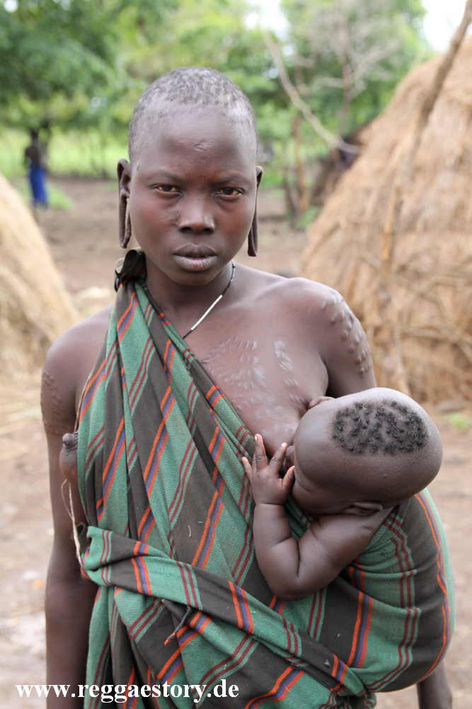 Mursi - Mago-Nationalpark - Ethiopia