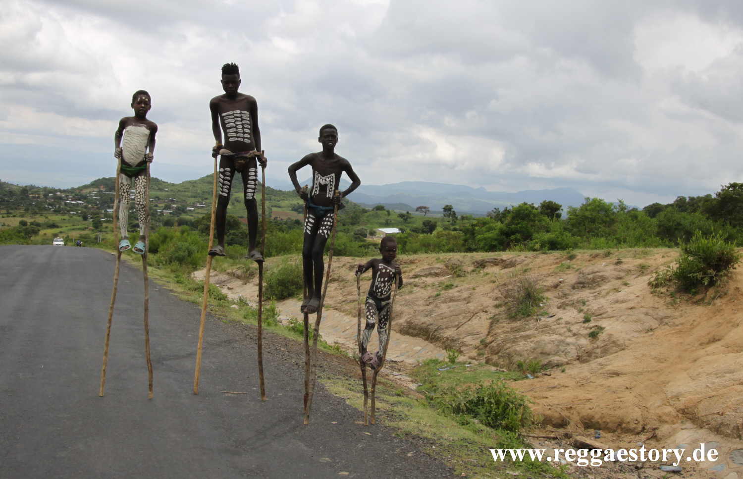 Stelzenl&auml;ufer - Near Key Afer - Ethiopia