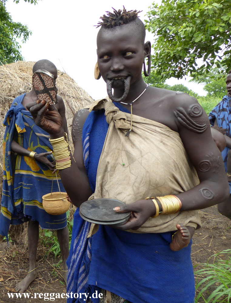 Mursi - Mago-Nationalpark - Ethiopia