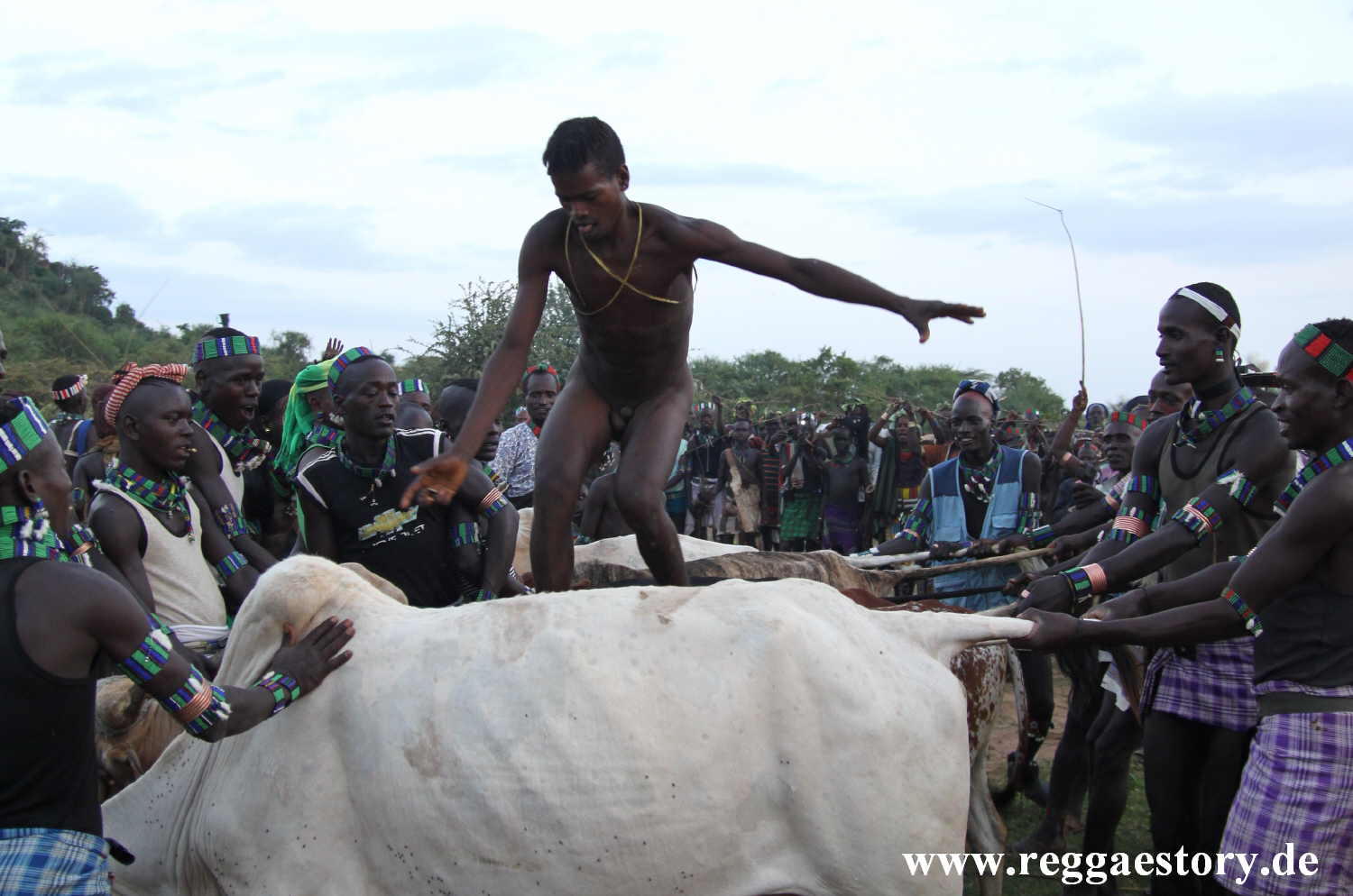 Bull Jumping - Benna Village - Near Key Afer - Ethiopia