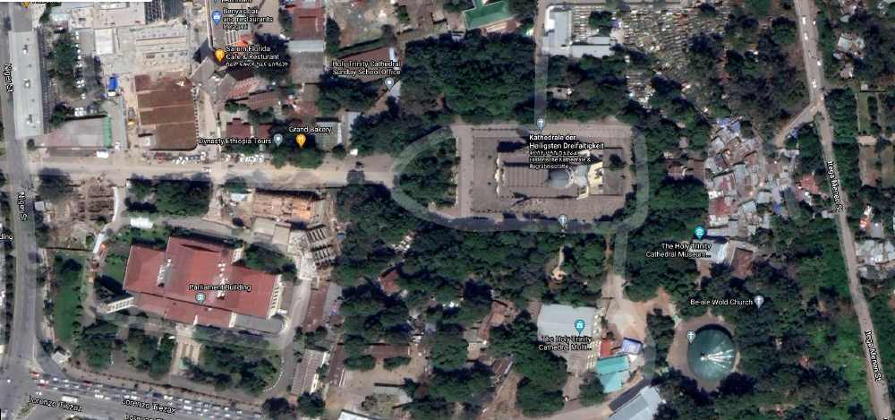 Old Parliament + Holy Trinity Cathedral - Addis Ababa - Ethiopia