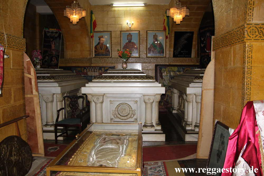 Menelik II. Mausoleum - Gibbi - Addis Ababa - Ethiopia
