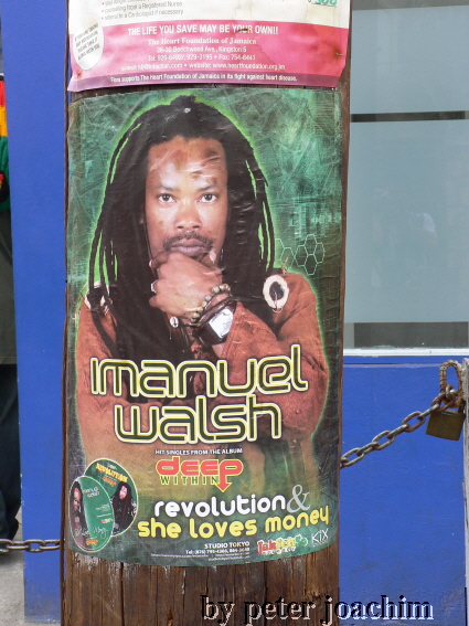 Werbeplakate f&uuml;r Imanuel Walsh