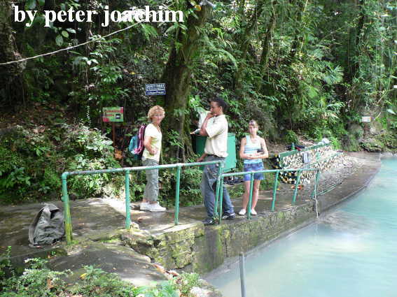 Bootsanlegestelle der Somerset Falls