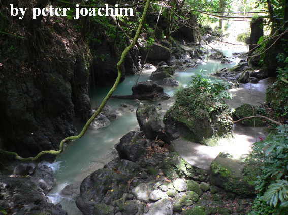 Flußlauf vor den Somerset Falls