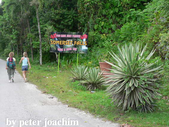 Stra&szlig;e in Richtung St. Margaret&acute;s Bay
