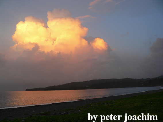 Abendrot &uuml;ber St. Margaret&acute;s Bay