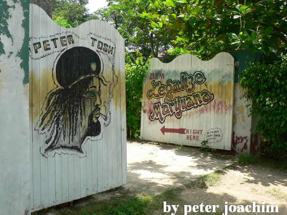 Peter Tosh Memorial Garden
