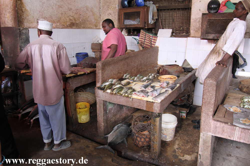 Zanzibar - Stone Town - Markthalle
