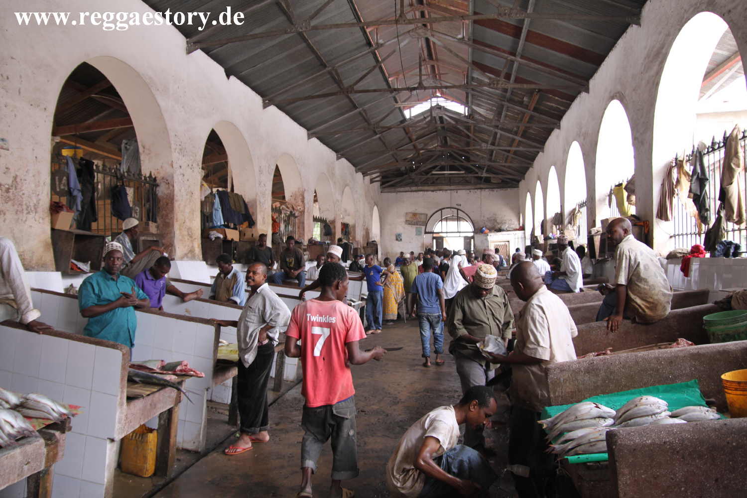 Zanzibar - Stone Town - Markthalle