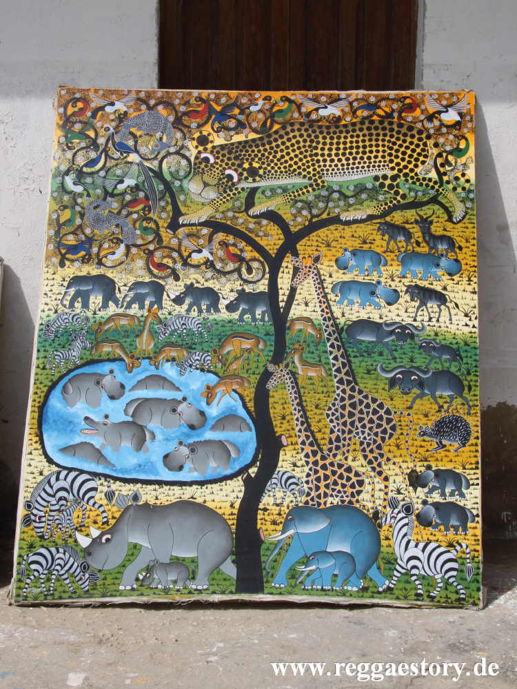 Zanzibar - Stone Town - Tingatinga