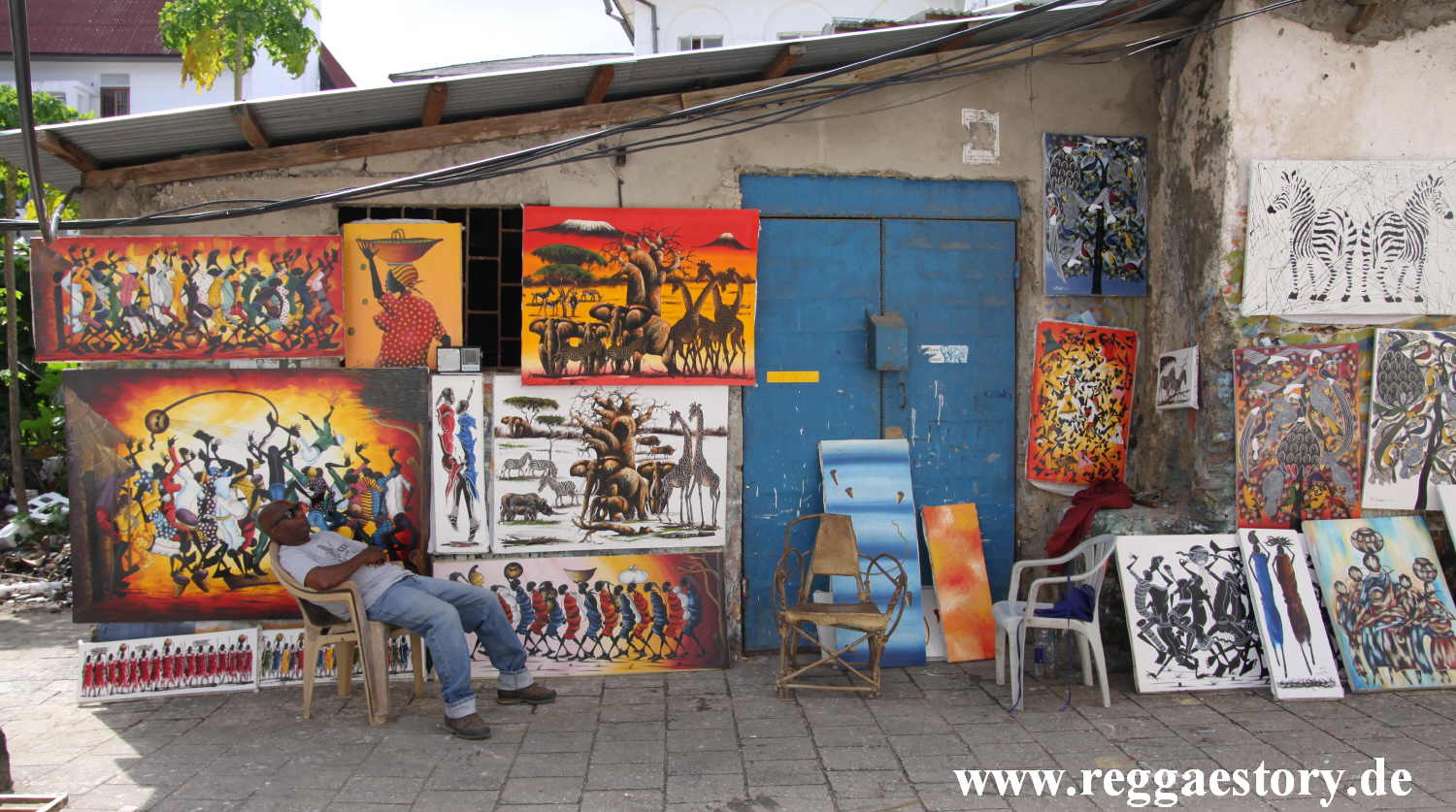Zanzibar - Stone Town - Tingatinga
