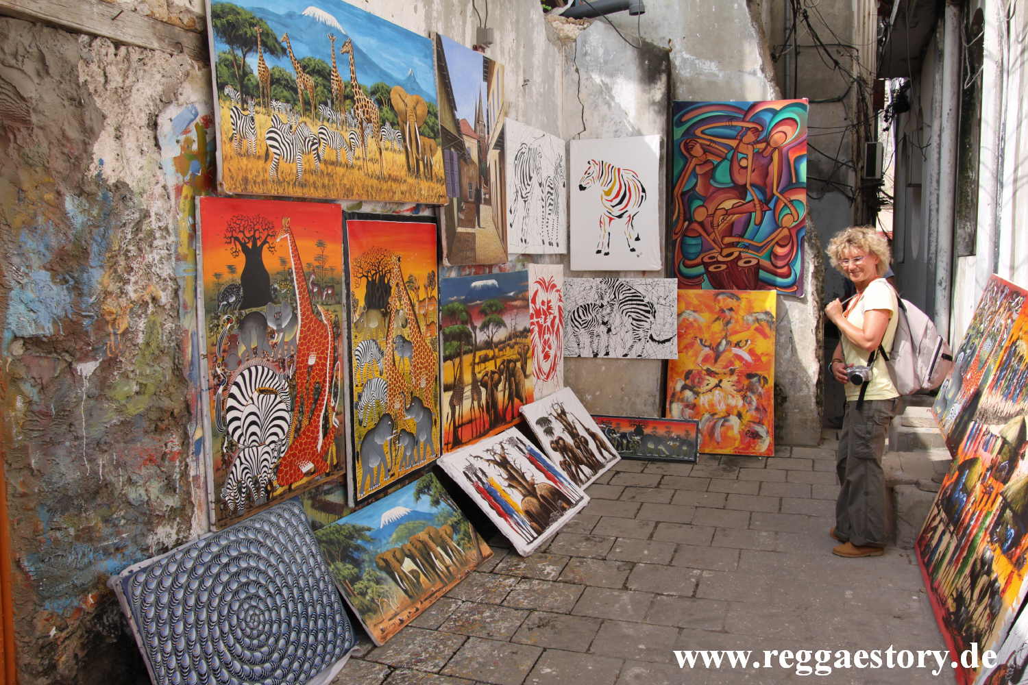 Zanzibar - Stone Town - Tingatinga