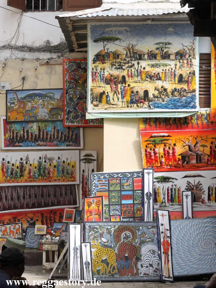 Zanzibar - Stone Town - Tingatinga