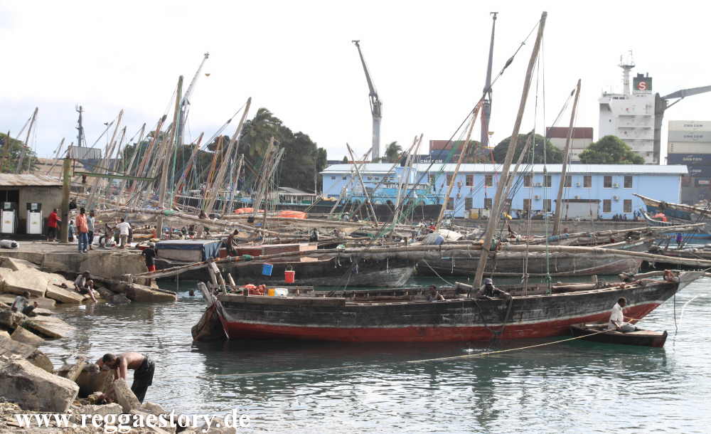 Zanzibar - Stone Town - Dhau Hafen