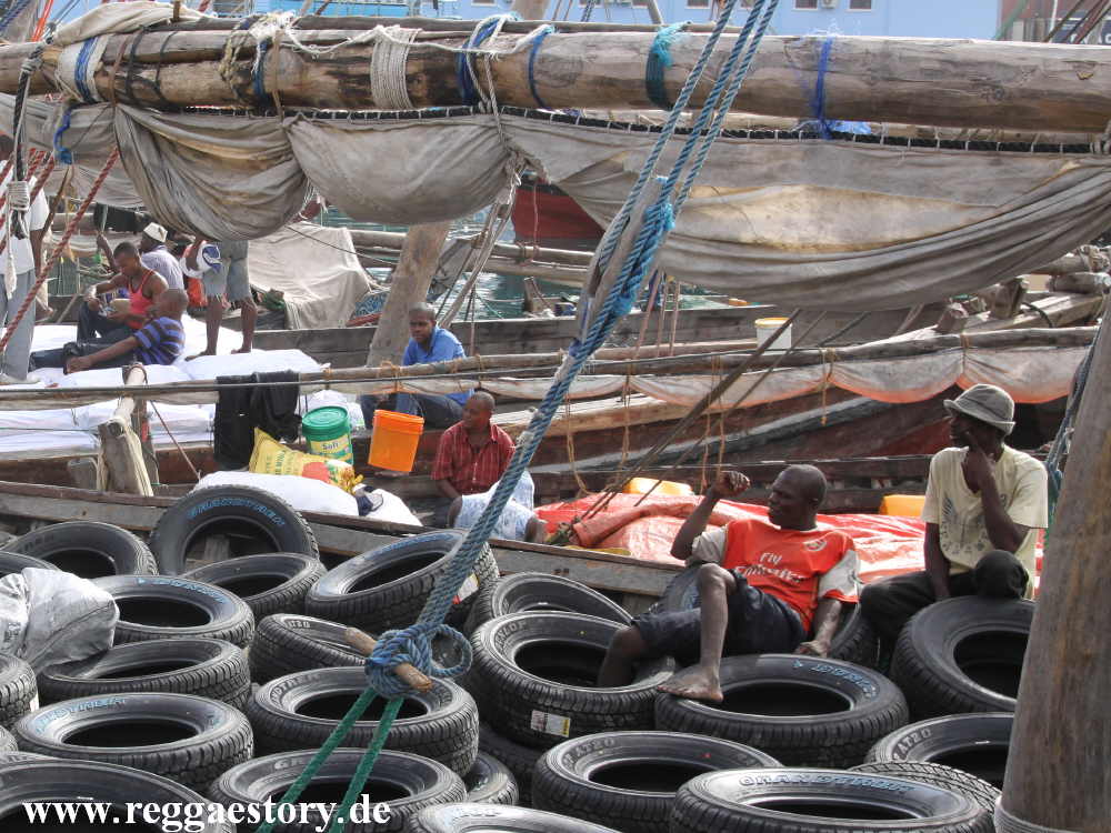 Zanzibar - Stone Town - Dhau Hafen