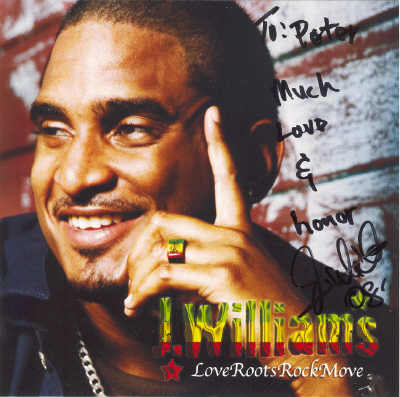 J. Williams - &bdquo;Love Roots Rock Move&ldquo; Frontcover