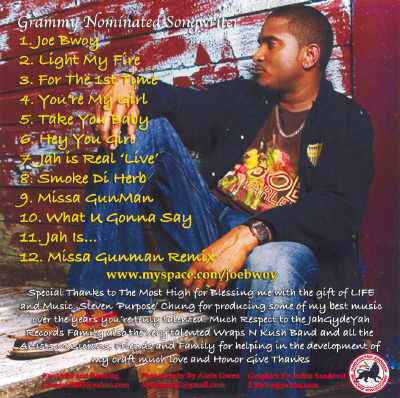 J. Williams - &bdquo;Love Roots Rock Move&ldquo; Backcover
